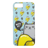 Coques Case-Mate iPhone Chat en banane (Dos)