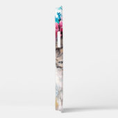 Coques Case-Mate iPhone Chat en fleur de couronne d'huile peinture sur toi (Verso / Droite)