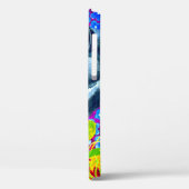 Coques Case-Mate iPhone Chat en fleurs (Verso / Gauche)