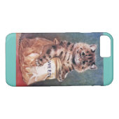 Coques Case-Mate iPhone Chat en sac à papier, Louis Wain (Dos (Horizontal))