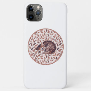 Case-Mate iPhone Case Chat endormi. Aquarelle