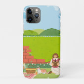 Coques Case-Mate iPhone Chat esthétique Picnic Cute Moderne (Dos)