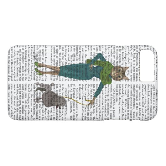 Coques Case-Mate iPhone Chat et caniche (Dos (Horizontal))