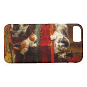 Coques Case-Mate iPhone Chat et chatons Jouer avec chaise (Dos (Horizontal))