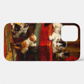 Coques Case-Mate iPhone Chat et chatons Jouer avec chaise (Verso (horizontal))