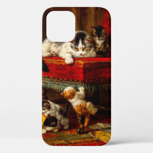 Case-Mate iPhone Case Chat et chatons Jouer avec chaise