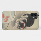Coques Case-Mate iPhone Chat et cuvette de poisson rouge par Ohara Koson (Dos (Horizontal))