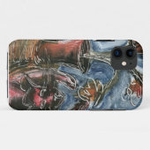 Coques Case-Mate iPhone Chat et Fleur I (Dos (Horizontal))