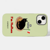Coques Case-Mate iPhone Chat et pizza (Verso (horizontal))