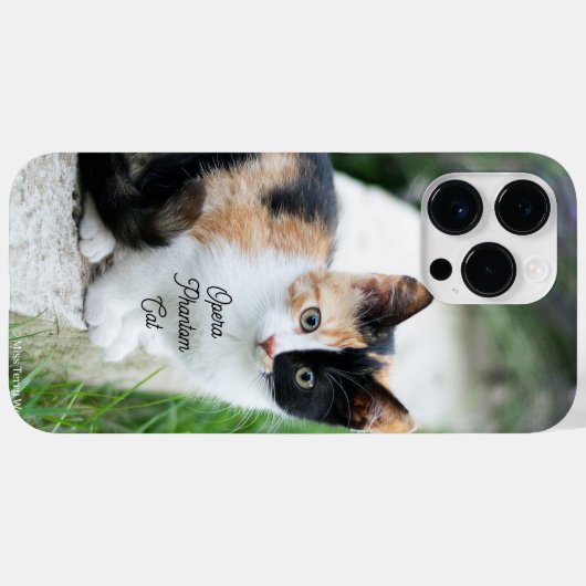 Coques Case-Mate iPhone Chat Fantôme de l'Opéra (Verso (horizontal))