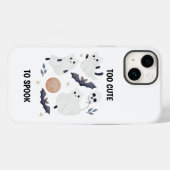 Coques Case-Mate iPhone Chat fantôme mignon Halloween trop mignon pour eff (Verso (horizontal))