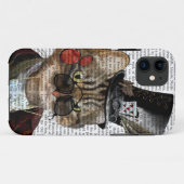 Coques Case-Mate iPhone Chat félin et casquette supérieur 2 de Phileas (Dos (Horizontal))