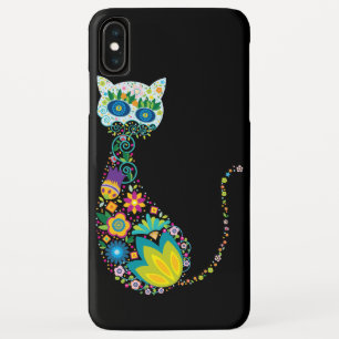 Case-Mate iPhone Case Chat floral coloré