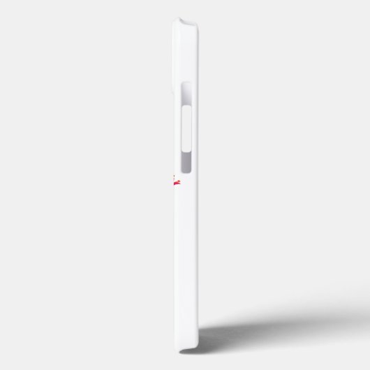 Coques Case-Mate iPhone Chat Fluffy Noir avec Fleurs (Verso / Gauche)