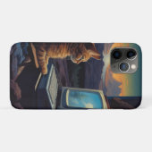 Coques Case-Mate iPhone Chat Gamer Retro | Jeu d'art Pixel 8 bits (Dos (Horizontal))