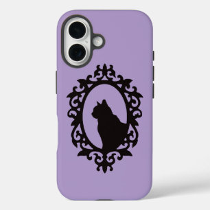 Coques iPhone 16 Chat gothique