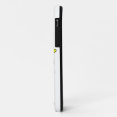 Coques Case-Mate iPhone Chat gras jaune (Dos/Gauche)