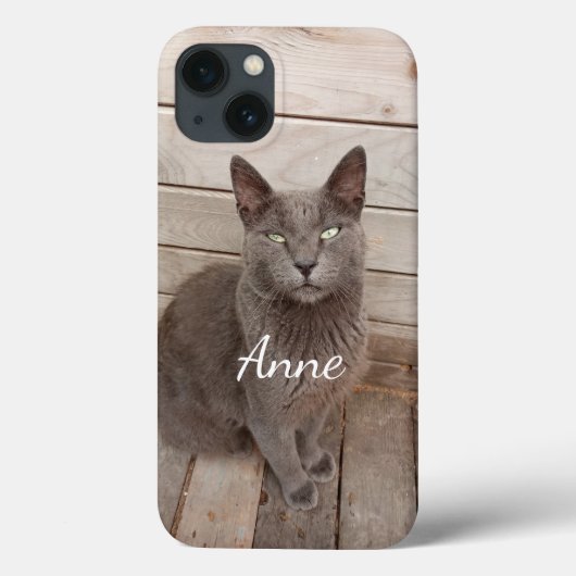 Coques Case-Mate iPhone Chat gris (Verso)