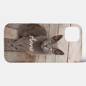 Coques Case-Mate iPhone Chat gris (Verso (horizontal))