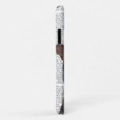 Coques Case-Mate iPhone Chat gris avec des livres sur la tête (Dos/Droite)