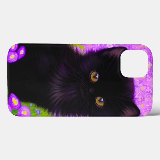 Coques Case-Mate iPhone Chat Gustav Klimt (Verso (horizontal))
