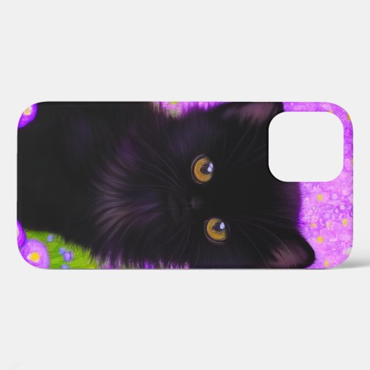 Coques Case-Mate iPhone Chat Gustav Klimt (Verso (horizontal))