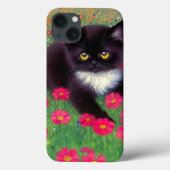 Coques Case-Mate iPhone Chat Gustav Klimt Tuxedo (Verso)