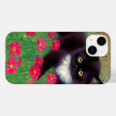 Coques Case-Mate iPhone Chat Gustav Klimt Tuxedo (Verso (horizontal))