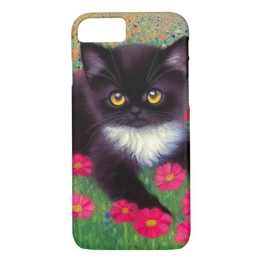 Coques Case-Mate iPhone Chat Gustav Klimt Tuxedo (Dos)