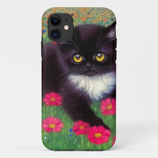 Coques Case-Mate iPhone Chat Gustav Klimt Tuxedo (Dos)