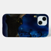 Coques Case-Mate iPhone Chat Imaginaire bleu de minuit (Verso (horizontal))