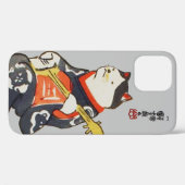 Coques Case-Mate iPhone Chat japonais, Kuniyoshi, Ukiyoe (Verso (horizontal))