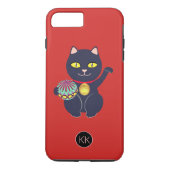 Coques Case-Mate iPhone Chat japonais Maneki-neko Lucky (Dos)