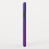 Coques Case-Mate iPhone Chat Lilas sur Fond Violet (Dos/Droite)
