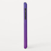 Coques Case-Mate iPhone Chat Lilas sur Fond Violet (Dos/Gauche)