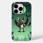 Coques Case-Mate iPhone Chat Lune - Charme Éffrayant toute l'année (Verso)