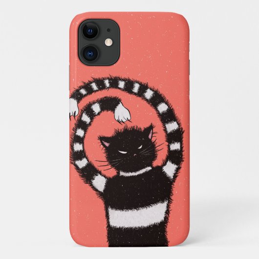 Coques Case-Mate iPhone Chat malin bizarre (Dos)