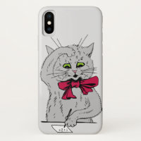 Chat mathématique à gauche