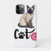 Coques Case-Mate iPhone chat mignon (Dos)