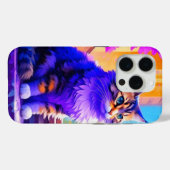 Coques Case-Mate iPhone Chat mignon assis dans la fenêtre Ai Art (Verso (horizontal))