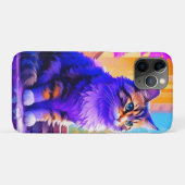 Coques Case-Mate iPhone Chat mignon assis dans la fenêtre Ai Art (Dos (Horizontal))