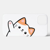 Coques Case-Mate iPhone Chat mignon drôle (Verso (horizontal))