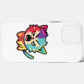 Coques Case-Mate iPhone Chat mignon en colère qui baisait. (Verso (horizontal))