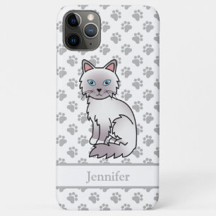 Case-Mate iPhone Case Chat mignon Lilac Point Birman / Ragdoll & nom