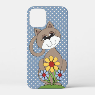 Case-Mate iPhone Case chat mignon sur pois