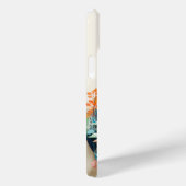 Coques Case-Mate iPhone Chat mignonne avec fleurs Papier Coupe (Verso / Droite)