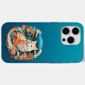 Coques Case-Mate iPhone Chat mignonne avec fleurs Papier Coupe (Verso (horizontal))