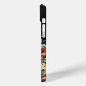 Coques Case-Mate iPhone Chat mignonne avec fleurs Papier Coupe (Verso / Gauche)