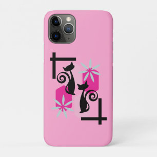 Case-Mate iPhone Case Chat moderne du milieu du siècle