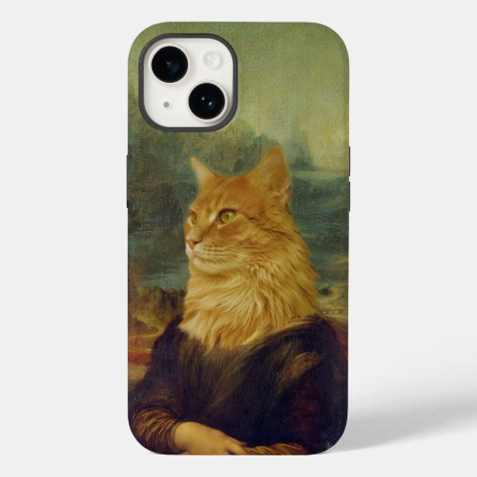 Coques Case-Mate iPhone Chat Mona Lisa (Verso)